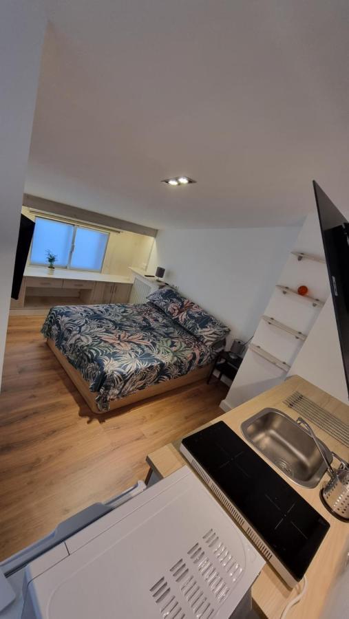 Estudio Acogedor En El Centro Daire Santiago de Compostela Dış mekan fotoğraf